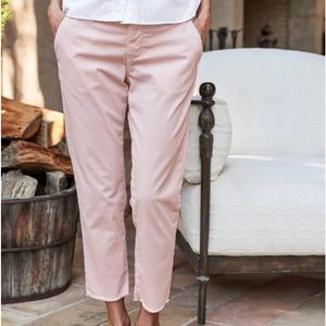 Maurices Soft Pink Chinos Denim Cropped Pants